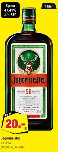 Calle Jägermeister erbjuda