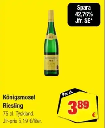 Calle Königsmosel riesling erbjuda