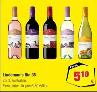 Calle Lindeman's bin 35 erbjuda