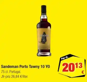 Calle Sandeman porto tawny 10 yo erbjuda