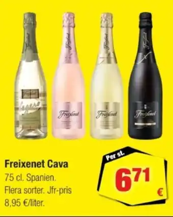 Calle Freixenet cava erbjuda