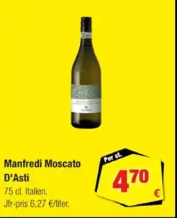 Calle Manfredi moscato d'asti erbjuda