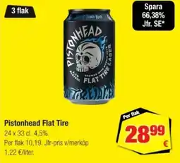 Calle PISTONHEAD Flat tire erbjuda