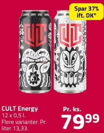 Fleggaard Cult energy erbjuda