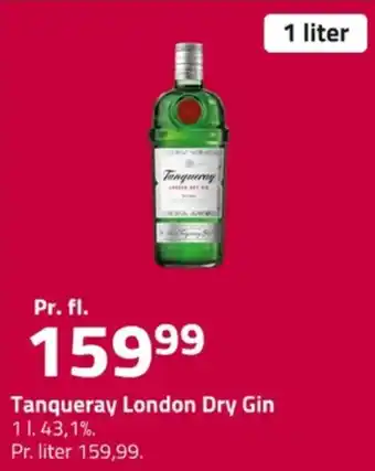 Fleggaard Tanqueray london dry gin erbjuda