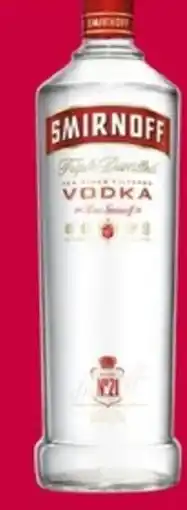 Fleggaard Smirnoff vodka erbjuda