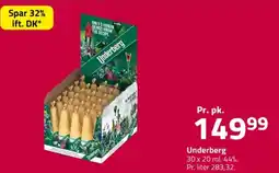 Fleggaard Underberg erbjuda