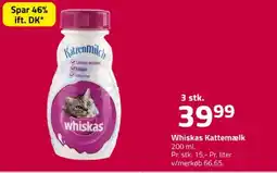 Fleggaard WHISKAS Kattemælk erbjuda