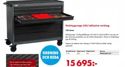 Würth Verktygsvagn XXL inklusive verktyg erbjuda