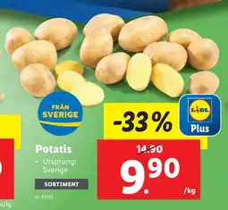 Lidl Potatis erbjuda