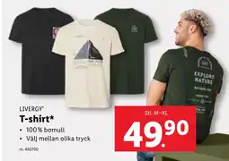 Lidl T-shirt erbjuda