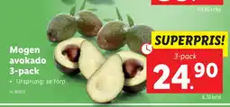 Lidl Mogen avokado 3-pack erbjuda
