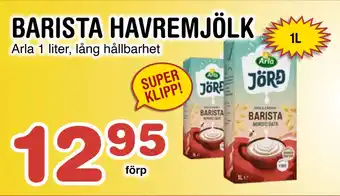 Nya Pulsen BARISTA HAVREMJÖLK erbjuda