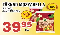 Nya Pulsen TÄRNAD MOZZARELLA erbjuda