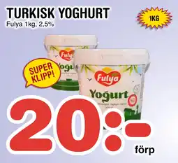 Nya Pulsen TURKISK YOGHURT erbjuda