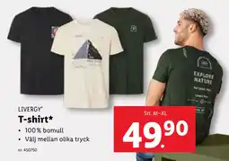 Lidl T-shirt erbjuda