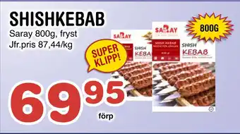 Nya Pulsen SHISHKEBAB erbjuda