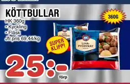 Nya Pulsen KÖTTBULLAR erbjuda