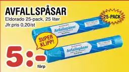 Nya Pulsen AVFALLSPÅSAR erbjuda