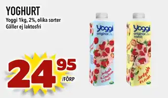 Nya Pulsen YOGHURT erbjuda