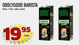 Nya Pulsen ODDLYGOOD BARISTA erbjuda