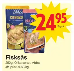 Matöppet Fisksås erbjuda