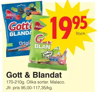 Matöppet Gott & Blandat erbjuda