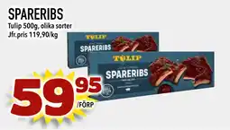 Nya Pulsen SPARERIBS erbjuda