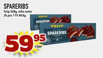 Nya Pulsen SPARERIBS erbjuda