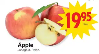 Matöppet Äpple erbjuda