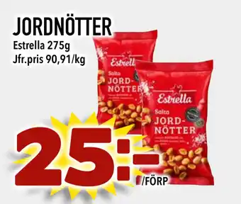 Nya Pulsen JORDNÖTTER erbjuda