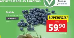 Lidl Blåbär erbjuda