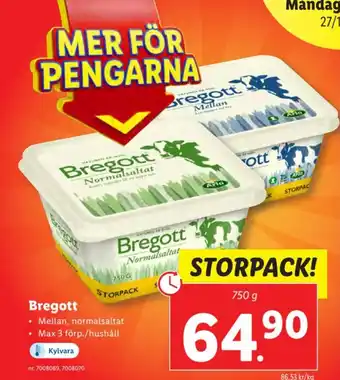 Lidl Bregott erbjuda