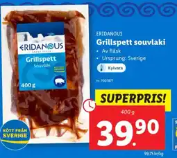 Lidl ERIDANOUS Grillspett souvlaki erbjuda