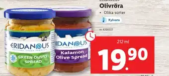 Lidl ERIDANOUS Olivröra erbjuda