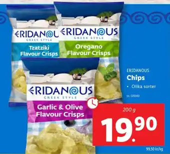 Lidl ERIDANOUS Chips erbjuda