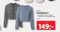 Lidl ESMARA Tweedblazer* erbjuda