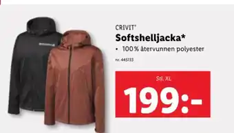 Lidl CRIVIT Softshelljacka* erbjuda