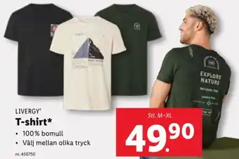 Lidl LIVERGY T-shirt* erbjuda