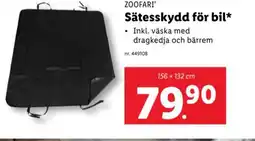 Lidl ZOOFARI Sätesskydd för bil* erbjuda