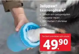 Lidl Jollypaw® tassrengörare* erbjuda