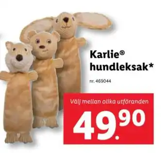 Lidl KarlieⓇ hundleksak⭑* erbjuda