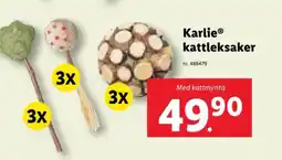 Lidl KarlieⓇ kattleksaker erbjuda