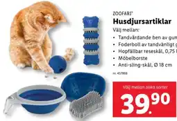 Lidl ZOOFARI Husdjursartiklar erbjuda