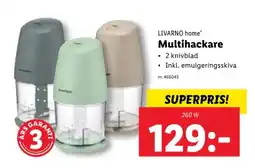 Lidl LIVARNO home Multihackare erbjuda