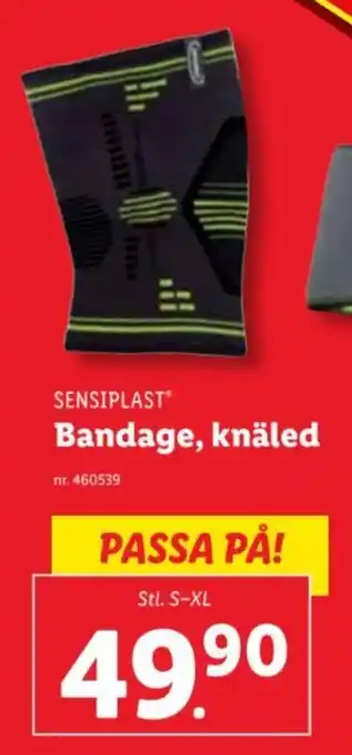 Lidl SENSIPLAST Bandage, knäled erbjuda