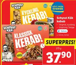 Lidl Schysst Käk kebab erbjuda