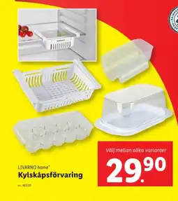 Lidl LIVARNO home Kylskåpsförvaring erbjuda