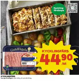 Coop Daglivs Kycklingfärs erbjuda