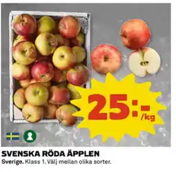 Coop Daglivs Svenska röda äpplen erbjuda